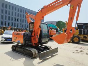 Mini-excavatrice sur chenilles Hitachi ZX60 d'occasion, best-seller, 6T, avec moteur Hitachi, capacité de la benne de 0,35 m³, 100 % origine Japon - Product Image 5