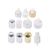 Vente en gros de flacons en verre pour huiles essentielles de 15 ml, 20 ml, 30 ml, 50 ml, impression personnalisée du logo et de la couleur disponible, ajustement universel pour les vaporisateurs
