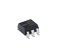 MOC3063SM Optoaislador de Cero Cruce para Controlador Triac, SOP 6, Aislamiento de 600V 5000Vrms