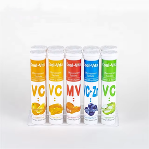 Oem Private Label Supplementen Vitamine C Energiesupplement Vitamine C 1000Mg Bruistablet - Product Image 1