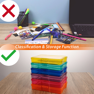 26028C Plastic Photo <strong>Storage</strong> Box 4x6 Photo Case with 6 Inner Photo Keeper <strong>Seed</strong> Organizer Craft <strong>Storage</strong> for Cards and Pictures - Product Image 6