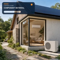 Module de batterie + PV + Alimentation électrique hybride solaire pour climatiseur avec EER 12.2 & COP 3.5 pour systèmes de refroidissement résidentiels