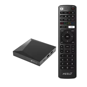 带蓝牙遥控器的XTV AIR XTV DUO最新款电视盒4k播放器安卓11 2GB内存16GB只读存储器5g双WiFi机顶盒