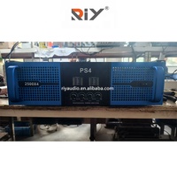 Amplificateur de puissance professionnel PS4, amplificateur à réseau linéaire haute puissance 1500W, amplificateur audio stéréo pour concert de grande envergure en plein air