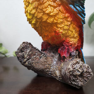 ตุ๊กตานกคูคาบูร่าออสเตรเลียรูปสัตว์รูปปั้นสัตว์ป่าทำมือแบบวินเทจ - Product Image 6