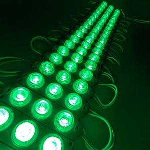 SMD2835 IP67 DC12V 24V 75 * 20  3030 เลนส์สะท้อนแสงแบบกระจาย หลอดไฟ LED เปอโยต์ แสงสีฟ้า แสงสีแดง แสงสีเขียว โมดูลหลอดไฟ LED <span class=keywords><strong>3</strong></span> ดวง - Product Image 3