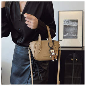 Sac à main pour femme en PU tendance à bandoulière unique, sac à main quotidien pour jeunes femmes - Product Image 5