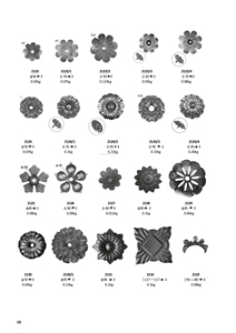 115x105mm 3mm độ dày nhỏ Maple-Nho thiết kế đóng dấu lá - Product Image 4