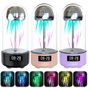 Bluetooth-Compatible <b>Wireless</b> Lighting Speaker with Colorful <b>Light</b> Smart Jellyfish Speaker Subwoofer for Bedroom Decoration - Product Image 3