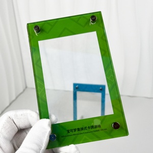 A5 nam châm <span class=keywords><strong>Acrylic</strong></span> Standee rõ ràng <span class=keywords><strong>Acrylic</strong></span> Standee khung ảnh từ Pokemon thẻ bảo vệ chủ khung - Product Image 2