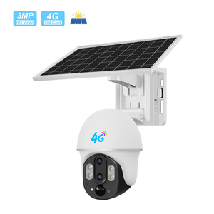 Caméra de sécurité solaire V380 VC6 <span class=keywords><strong>DL</strong></span> 4G 1080P à double objectif, <span class=keywords><strong>zoom</strong></span> optique H.265, PTZ, alarme, sans fil, extérieure, carte mémoire - Product Image 1