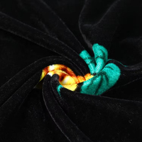 Velboa imprimé floral 100 % polyester sur mesure, prix au mètre, tissu velours imprimé 5000 pour canapé