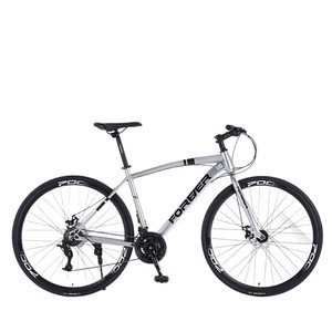 จักรยานเสือหมอบ Forever Road Bike 700C โครงเหล็กคาร์บอนสูง โช้คแข็ง สำหรับผู้ใหญ่ - Product Image 4