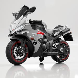 Moto électrique pour enfants 12V, moto rouge à roulettes pour enfants de 3 à 8 ans - Product Image 3