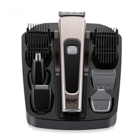 Kit de toilettage pour homme RAF R.4094 14 en 1, tondeuse rechargeable USB 3W, batterie 1200mAh, 4 têtes de lame interchangeables, fonctionnement intelligent
