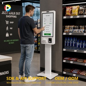 Self Service Cash Collection Terminal for Unattended Business Operations Payment Kiosk