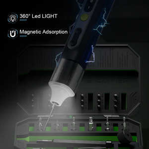 Juego de Destornilladores Eléctricos de Precisión Hanboost 35 en 1 para Impresora 3D, PC, Teléfono, Cámara, Laptop, Reloj - Product Image 4