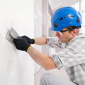 Guantes de Seguridad con Recubrimiento de PU en la Palma, Antideslizantes, de Protección para Trabajo, Certificados para Construcción - Product Image 3