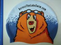 Bonnet de bain personnalisé avec logo OEM en gros, bonnet de bain spécial pour la compétition - Product Image 2