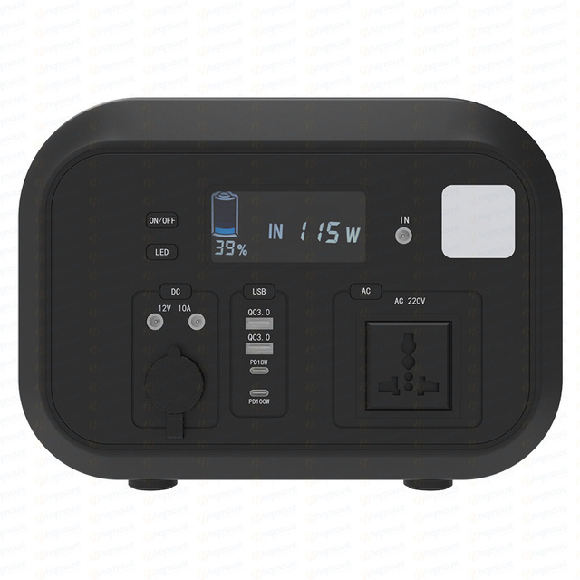 Outdoor Camping 600w Portable Generator Inverter Solar Mobile Solar Power Generator Best Solar Powered Home Generator