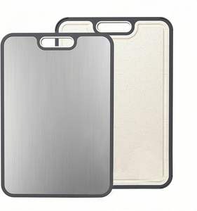 Planche à découper manuelle double face en plastique, résistante au lave-vaisselle, vente en gros - Product Image 1