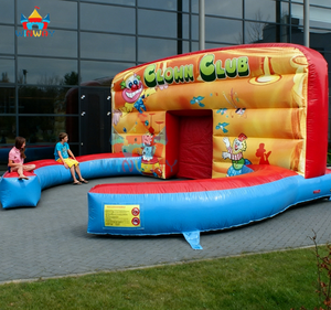 Zona de Juegos Inflable Interactiva Clown <span class=keywords><strong>Club</strong></span> 2025, Gran Venta, <span class=keywords><strong>para</strong></span> Fiestas Infantiles Comerciales, Recinto de Juegos <span class=keywords><strong>para</strong></span> Eventos y Alquileres - Product Image 5