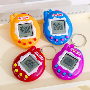 Mascotas Electrónicas, Juego de Mascotas Electrónicas Nostálgicas, Juguete con Forma de Huevo de Animal, Llavero Giga, Mascotas Virtuales Digitales - Product Image 1