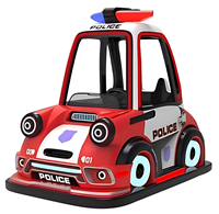 Balançoire enfantinée à monnayeur, voiture à bascule pour enfants, machine à bascule commerciale pour aire de jeux intérieure