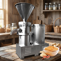 Machine à beurre de cacahuète, de noix, de lait d'amande, de mangue, broyeur de beurre de cacahuète 5-50 microns