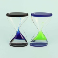 Sablier en verre acrylique au design sud-ouest personnalisé, sablier à mouvement liquide, jouet sensoriel, cadeaux pour enfants, anniversaire