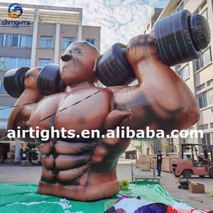 Nouveauté <span class=keywords><strong>Ballon</strong></span> publicitaire géant gonflable en forme <span class=keywords><strong>de</strong></span> musclé pour salle <span class=keywords><strong>de</strong></span> sport - Product Image 2