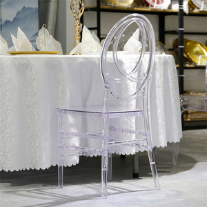 Plastic clear Decor Chivari Wholesale-wedding-<strong>chairs</strong> Acrylic Chivalry China Tifany <strong>Chair</strong> Events Wedding <strong>Chairs</strong> for Wedding - Product Image 4