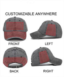 Custom <b>Vintage</b> Retro 6 Panel Distressed Stone Washed 12 Colors Cotton Chino Blank Toddler Boy Baseball Dad Hat Fit <b>Cap</b> - Product Image 2