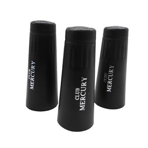 34*120mm Champagner kapsel Schwarz Gold Silber Farbe Geprägtes Logo Aluminium kapsel für Sekt flasche - Product Image 6