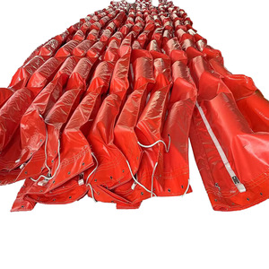 Barrera de Contención de Algas Marinas de Despliegue Rápido, Tipo Flotante, de PVC Sólido, Barrera de Escombros, Dispositivo de Drenaje Anfibio - Product Image 3