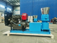 Nouvelle machine à granulés d'alimentation animale diesel 800kgs/h presse à bois moulin à granulés machine de traitement d'aliments pour bovins volailles poulets