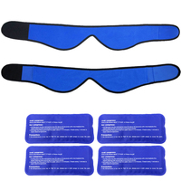 Compresse de gel réutilisable chaude et froide pour les dents de sagesse, avec fixation Velcro réglable, pour chirurgie buccale et implant dentaire