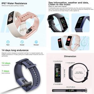 Meilleur bracelet intelligent C80 avec écran Amoled Montre intelligente C80 Montre intelligente Reloj Inteligente Fashion New sport fitness wrist band - Product Image 6