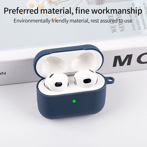 Funda de silicona para auriculares <span class=keywords><strong>Airpods</strong></span> 3, antiarañazos funda protectora, <span class=keywords><strong>precio</strong></span> <span class=keywords><strong>barato</strong></span> - Product Image 5