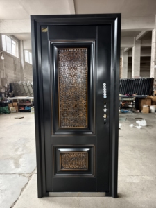 <span class=keywords><strong>Puerta</strong></span> de Entrada de Acero con Diseño de Cobre, Estilo Más Vendido en África 2026 - Product Image 6