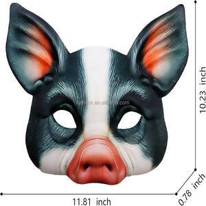 Halloween Party Cosplay Eva Animal <strong>Mask</strong> <strong>Tiger</strong> Fox Bunny Pig <strong>Masks</strong> for Adults - Product Image 3