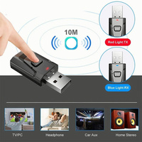 Brandneuer T7 USB 3,5mm Klinkenadapter Steckempfänger Sender für Mobiltelefon Computer