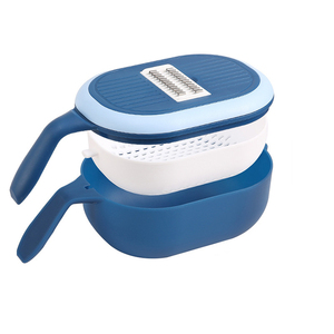 Cucina domestica nuovo cestello di scarico tagliaverdure lavaggio e taglio patate integrate <span class=keywords><strong>carote</strong></span> affettare e grigliare artefatto - Product Image 1