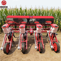 Semoir à maïs, tracteur à quatre roues, traction suspendue, semoir à engrais pour maïs, vente directe d'usine, machine à planter le sorgho et le soja