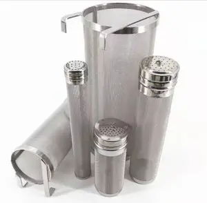 Popular beer brew wire mesh filter stainless steel 304 bazooka tube