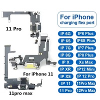 Câble flexible d'alimentation d'origine pour téléphone portable pour IPhone 6 6S 7 8 Plus X XR XS Max 11 12 Pro Max Power Volume Switch Button Flex Cable