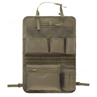 Sac de rangement tactique imperméable et personnalisable pour dossier de siège de voiture, idéal pour le camping et les accessoires de véhicule transfrontaliers