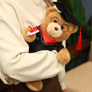 Promosi mainan beruang Teddy dokter wisuda mewah boneka hewan MOQ rendah kualitas tinggi untuk hadiah Wisuda - Product Image 5
