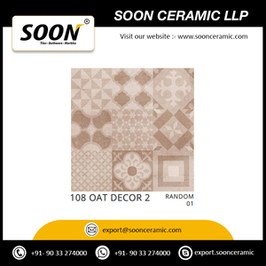 Carreaux de porcelaine vitrifiés à haute brillance 600X600 MM pour carreaux de sol de décoration de chambre et de salon - Product Image 3