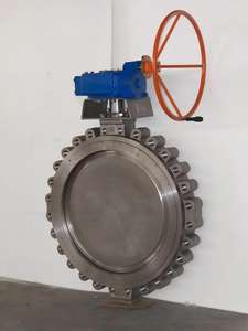 PTFE/VITON valvola a farfalla con aletta a ingranaggi completamente rivestita per industrie chimiche farmaceutiche a prova di corrosione resistente alle bolle - Product Image 4